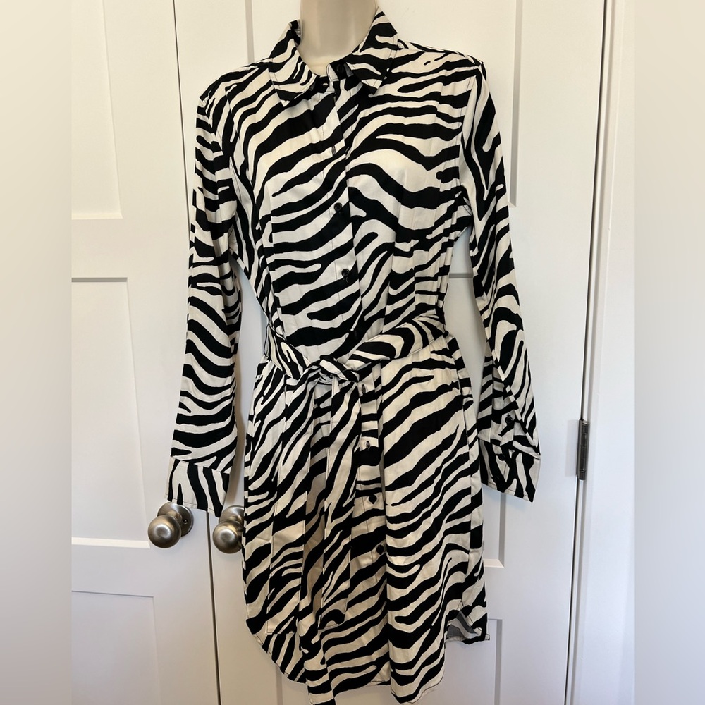 Limited, shirt dress, nwt, medium, cotton